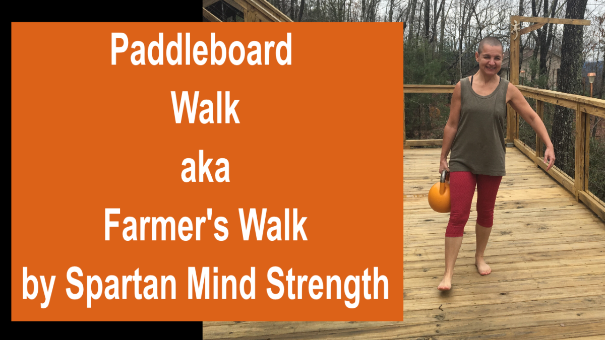 paddleboard walk farmer walk