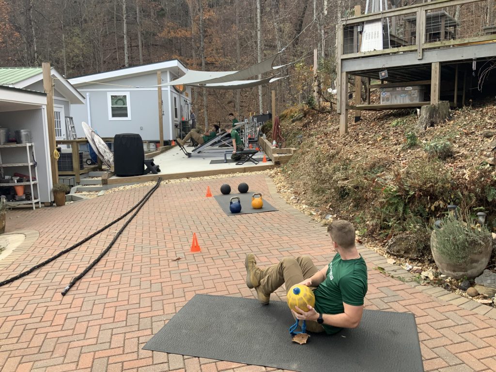 Private appointment-only gym facility at Mount Yonah Training near Helen Georgia